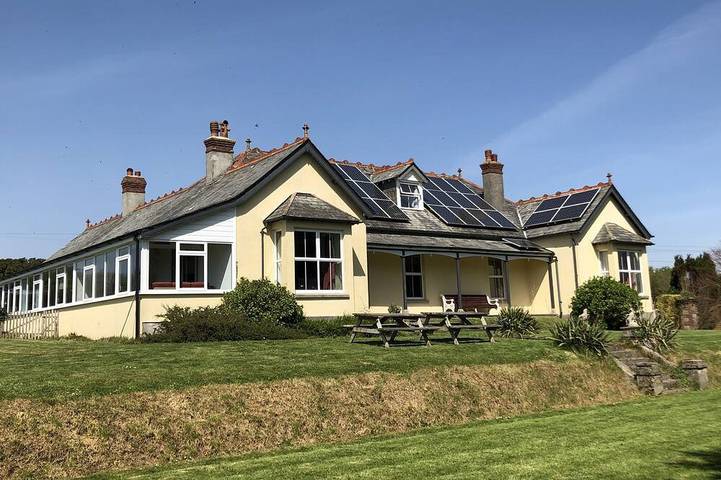 Maison de vacances pour 19 personnes, avec jardin à Cornouailles