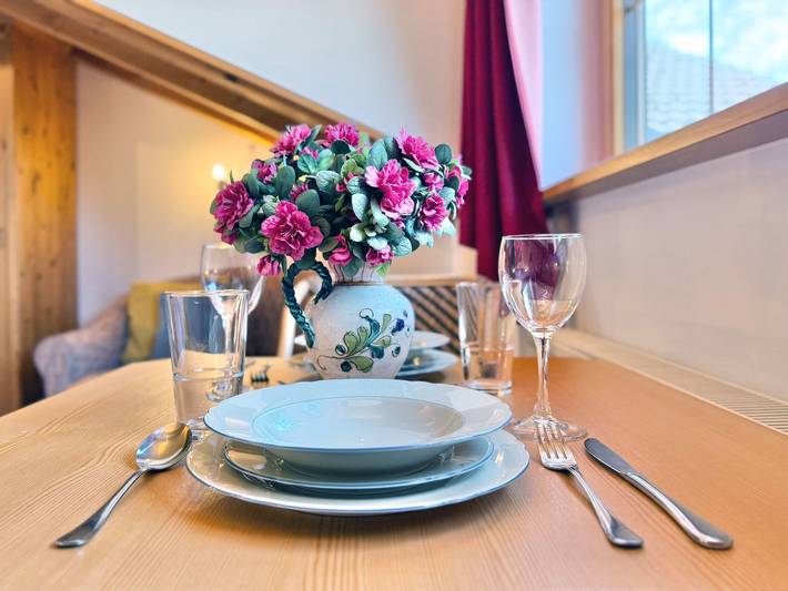 Ferienwohnung für 2 Personen, mit Balkon und Garten sowie Ausblick in Seeg - 4