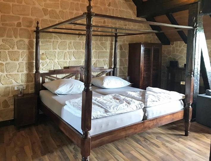 Ferienwohnung für 6 Personen, mit Balkon und Garten