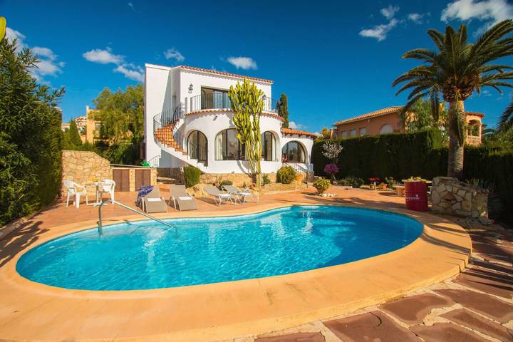 Chalet para 6 personas, con jardín y terraza en Calpe