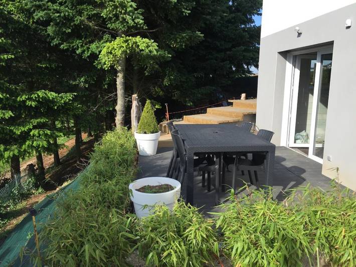 Maison moderne 'Proche Mer Langueux' avec terrasse privée et Wi-Fi in Langueux, Côte de Goëlo