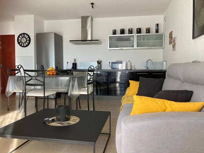 Appartement de vacances pour 6 personnes, avec Terrasse et Vue