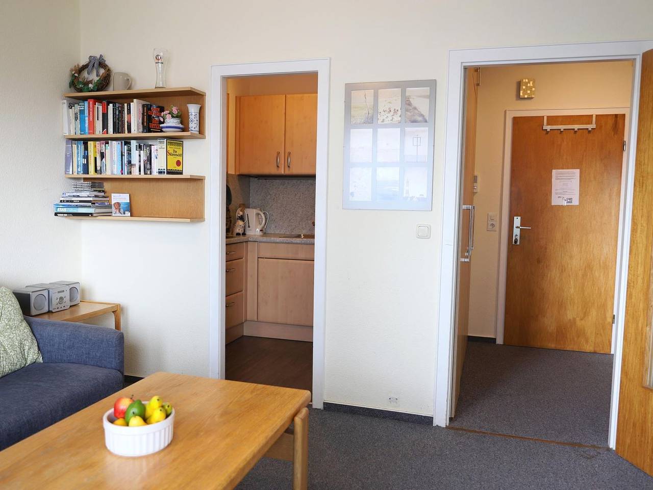 Ganze Wohnung, Gemütliches 2-Zimmer-Appartement mit Balkon und Wellnessbereich für 4 Personen in Westerland, Sylt (Gemeinde)