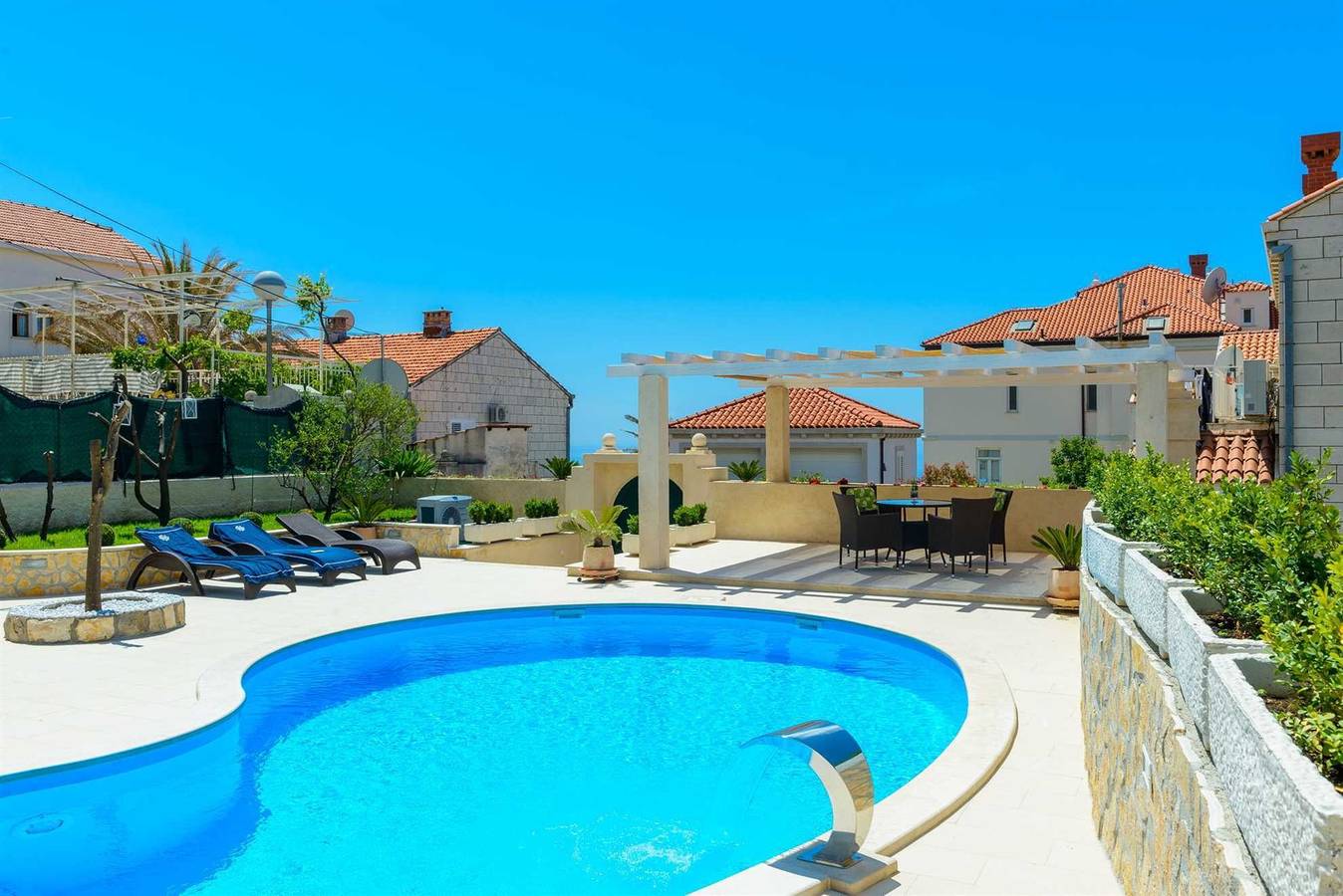 Villa voor 11 personen met balkon in Dubrovnik, Grad Dubrovnik