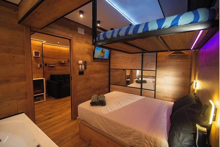 Appartement entier, Snowgranada Love Jacuzzi Monica Parking+Telesilla in Sierra Nevada Ski Resort, Monachil