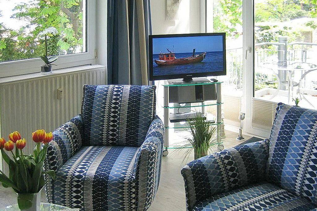 Ganze Wohnung, Ferienwohnung für zwei mit tollem Balkon zur Meerseite und direktem Strandzugang in Seebad Heringsdorf, Heringsdorf