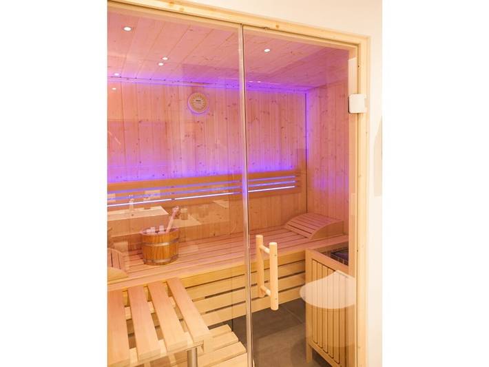 Ferienhaus für 2 Personen, mit Terrasse und Sauna sowie Ausblick in Fischen