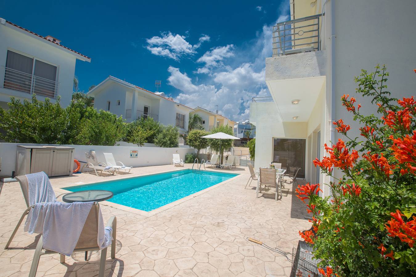 Villa for 6 personer med have in Protaras, Syd Cypern