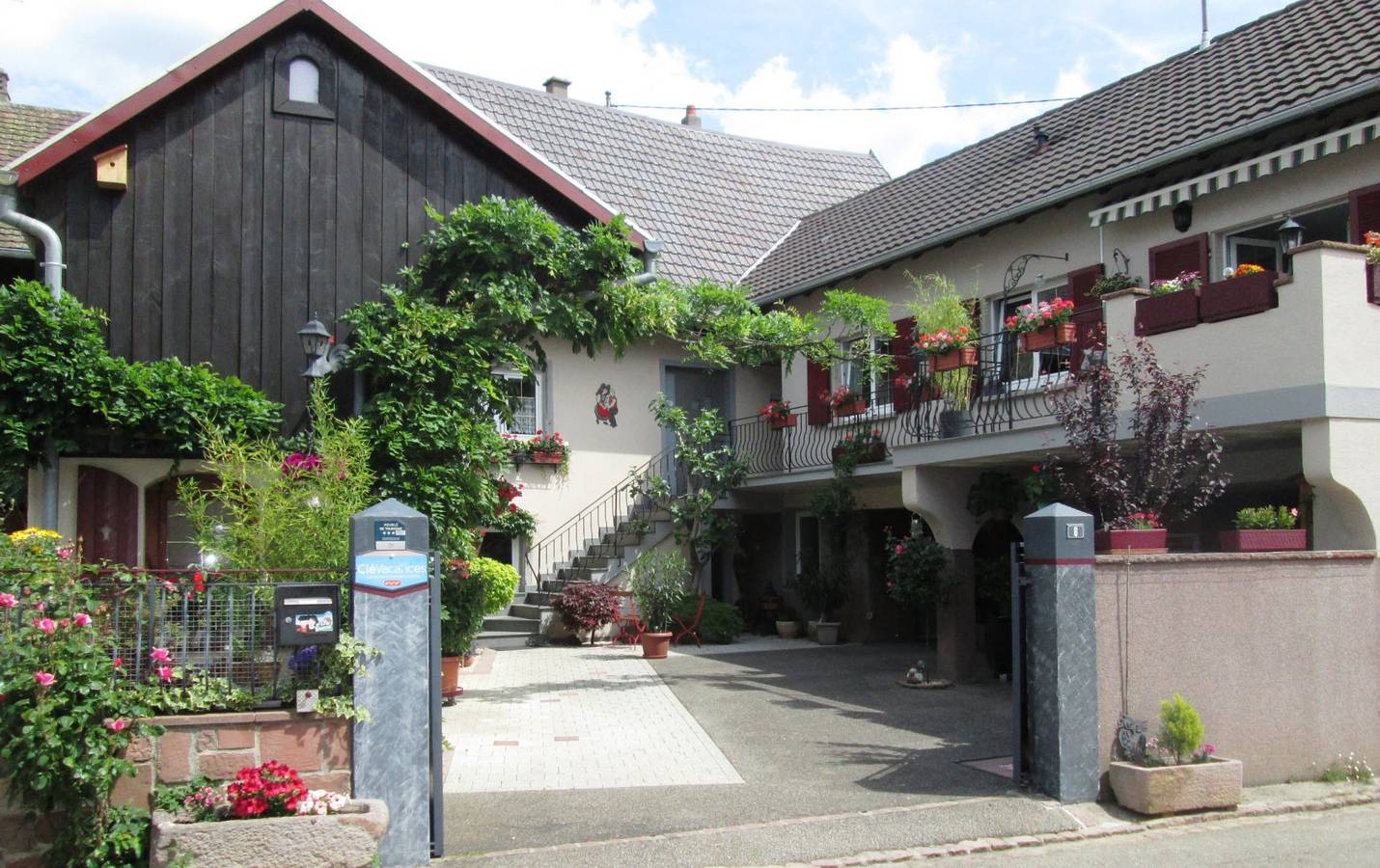Gîte de charme labellisé 3*, sur la Route des Vins in Orschwihr, Parc naturel régional des Ballons des Vosges