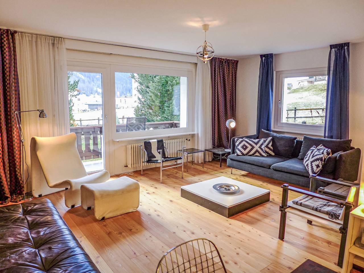 Ganze Wohnung, Chesa Vuorcha in Zuoz, Sankt Moritz