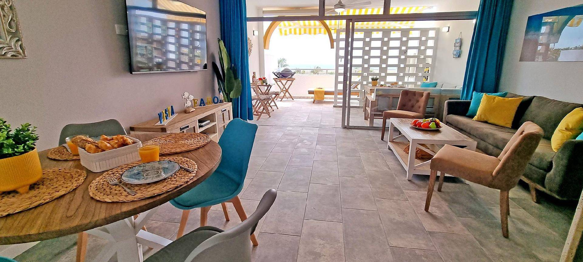Ganze Ferienwohnung, Ferienwohnung Vista Faro, Morro Jable, Meerblick in Solana Matorral, Pájara