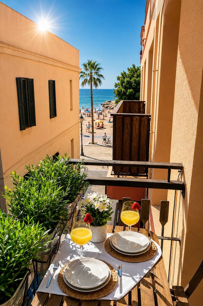 Holiday apartment for 6 people, with balcony - 1