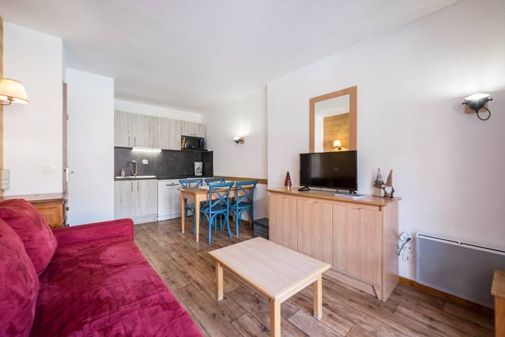 Gîte pour 4 personnes, avec balcon à Valmeinier - 4
