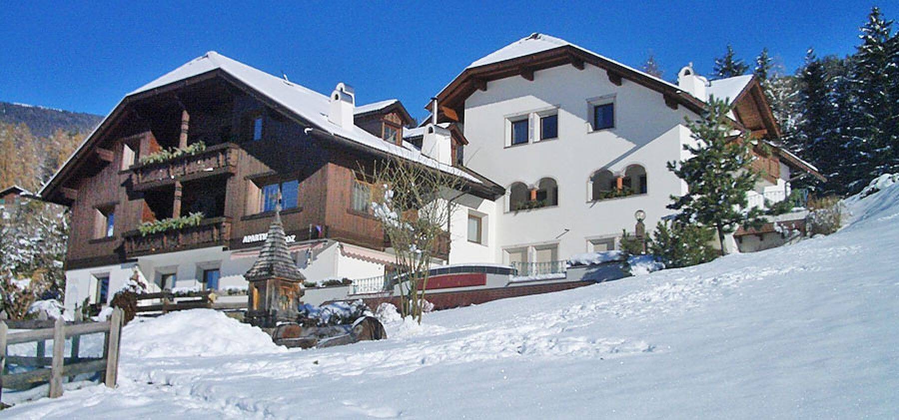 Appartement entier, Appartement 'Prapoz Typ D' avec vue montagne, jardin commun et Wi-Fi in St. Ulrich in Gröden, Dolomiti Superski