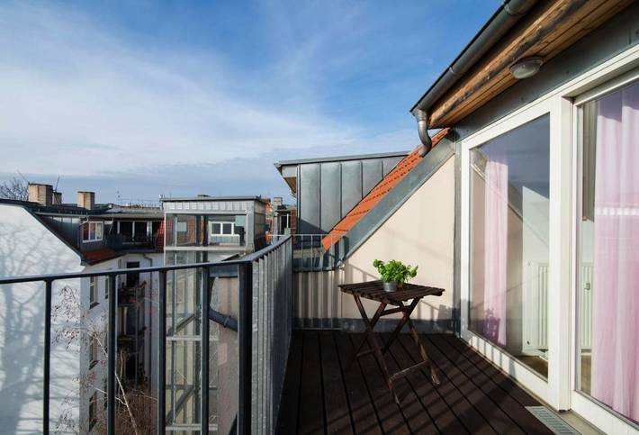 Ferienwohnung für 4 Personen, mit Terrasse und Garten in Friedrichshain Berlin - 4