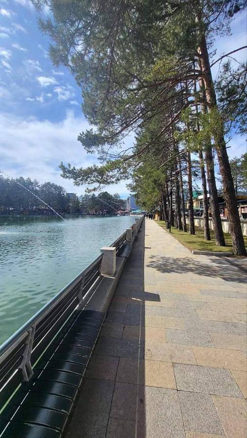 Appartement de vacances pour 4 personnes, avec sauna ainsi que terrasse et vue