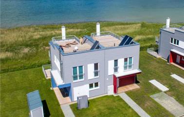 Ferienhaus mit Meerblick für 4 Personen, mit Whirlpool und Terrasse sowie Sauna in Olpenitz