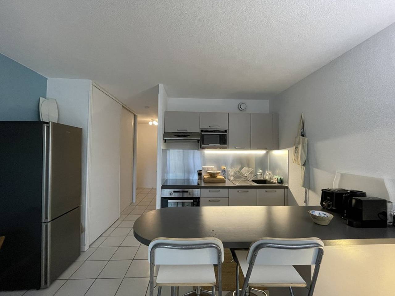 Apartamento entero, Agradable T2 con piscina y se admiten mascotas in Soustons, Côte d’Argent