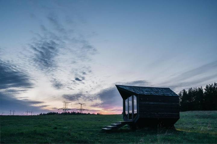 Lodge for 4 people, with Balcony and Terrace as well as Garden and Sauna in Estonia