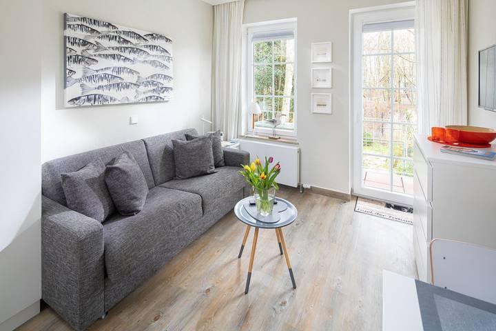 Ferienwohnung für 2 Personen, mit Balkon und Sauna, mit Haustier auf Norderney - 4