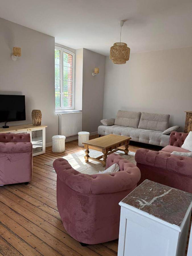 Location de vacances pour 15 personnes, avec Jacuzzi et Terrasse ainsi que Jardin et Vue à Froberville - 3