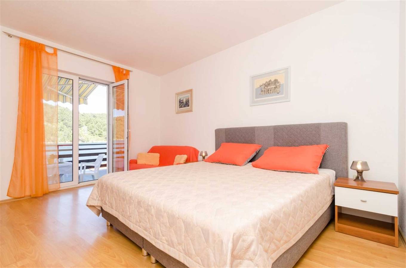 Ganze Wohnung, Šilok Apartment mit 1 Schlafzimmer, Terrasse und Meerblick in Mljet