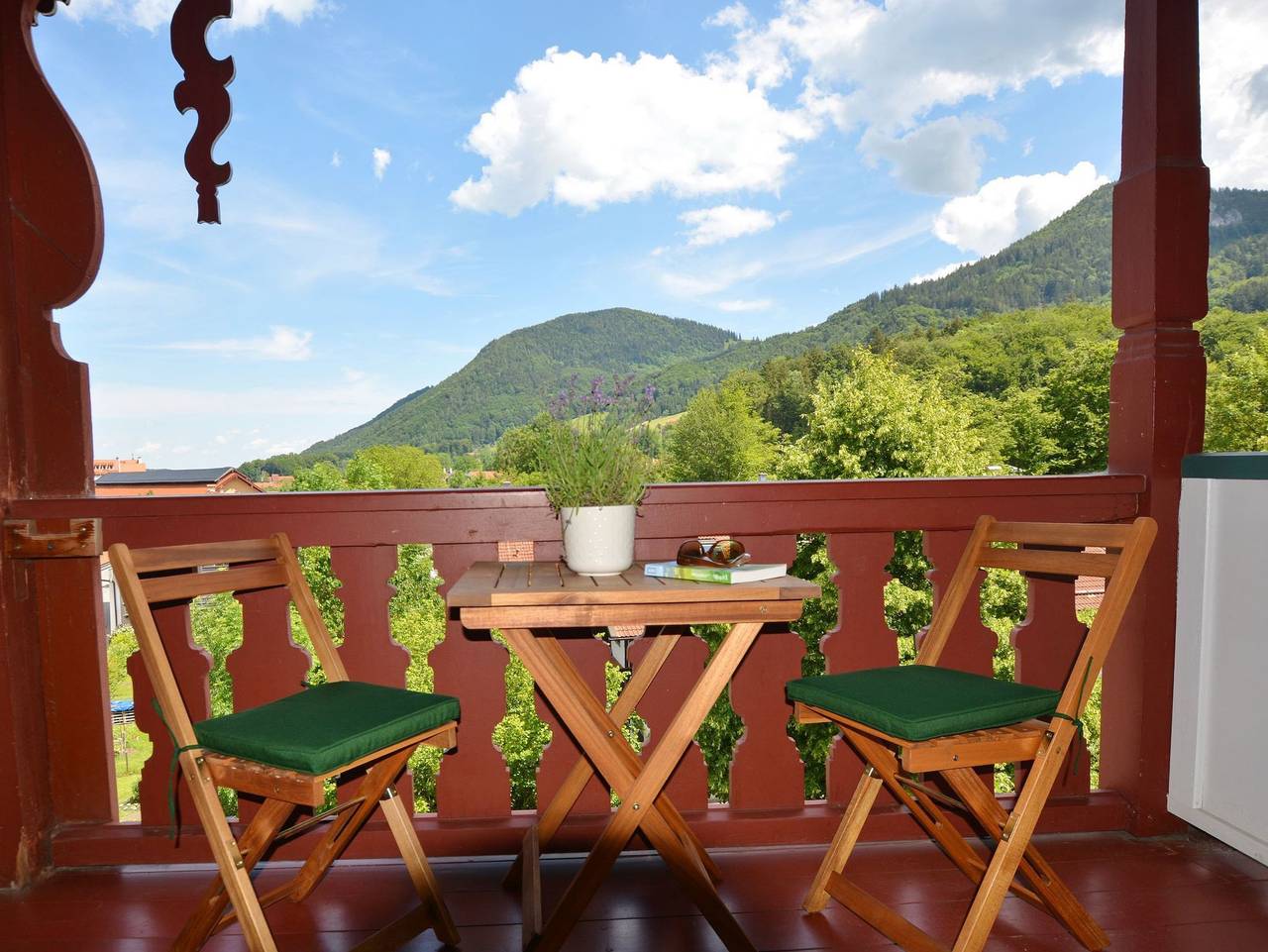 Ganze Ferienwohnung, Aussicht - ?Aussicht? ? Wohnen mit fantastischem Bergblick in Kampenwand, Aschau im Chiemgau