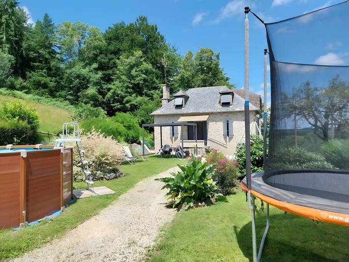 Maison de vacances pour 6 personnes, avec Jardin en Corrèze