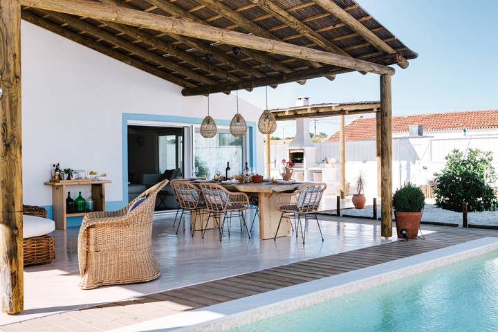 Villa pour 6 personnes, avec Jardin à Comporta