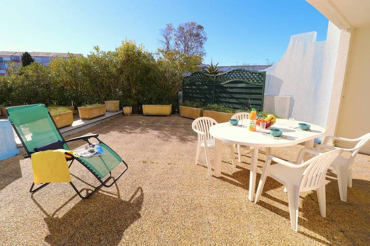 Appartement de vacances pour 6 personnes, avec Piscine au Le Grau-du-Roi