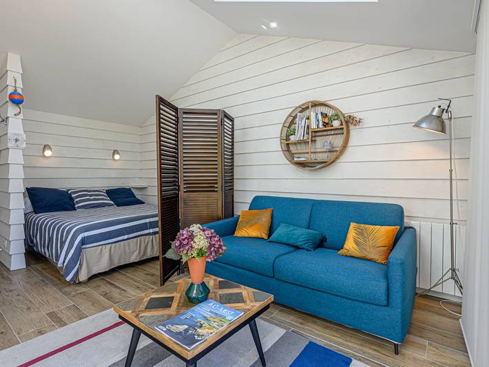 Appartement de vacances pour 2 personnes, avec jardin et terrasse en Bretagne - 3