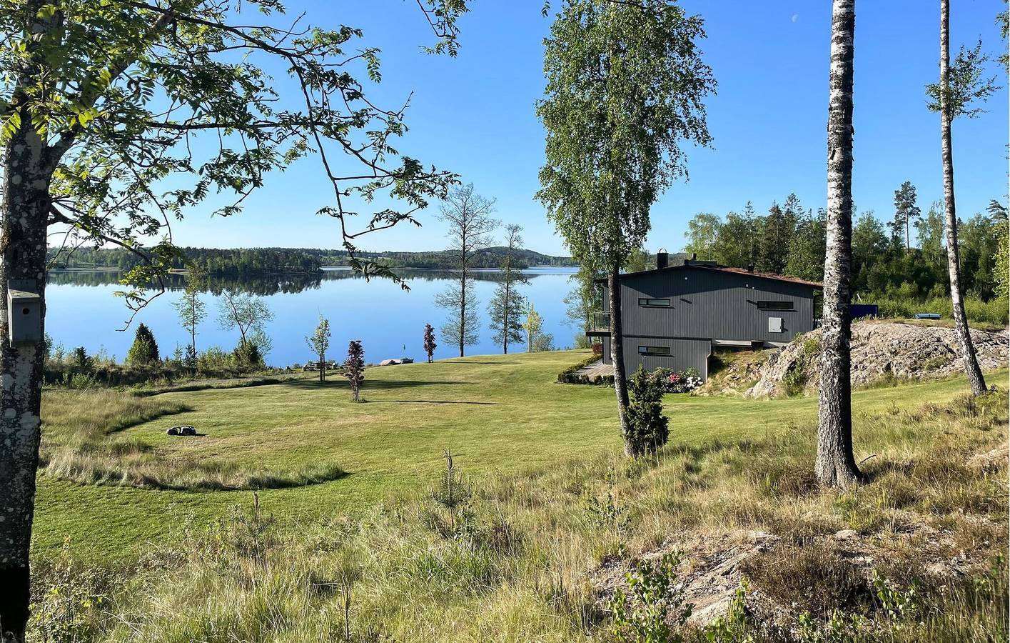 Ferienhaus für 8 Personen mit Terrasse in Linnesjön