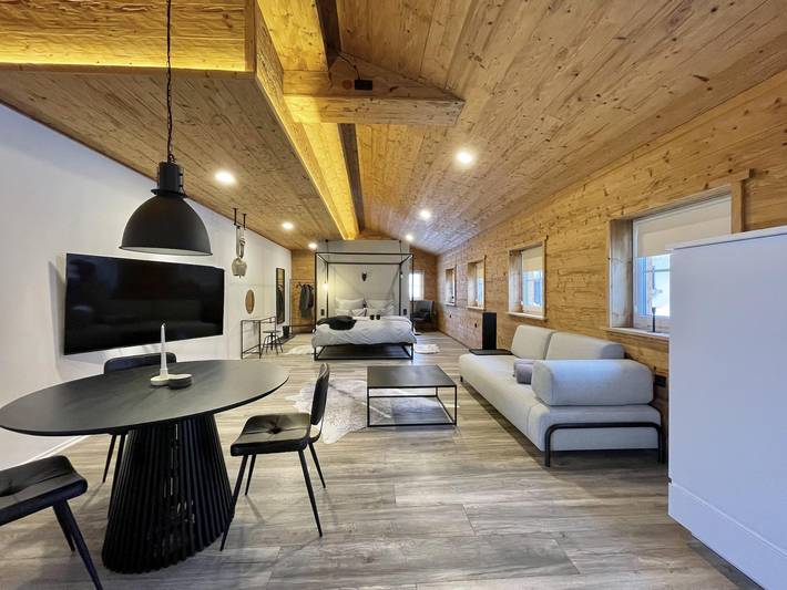 Ferienwohnung für 5 Personen, mit Balkon und Garten in Bad Hindelang