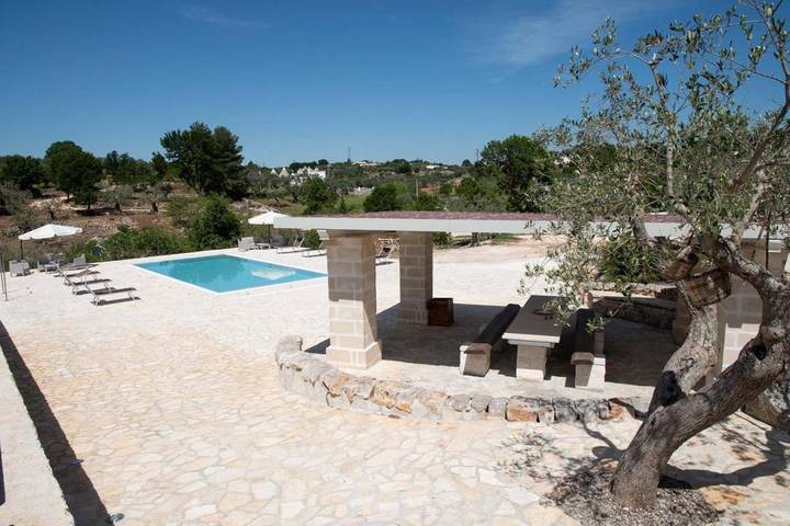 Maison de vacances pour 6 personnes, avec Jardin et Piscine à Calabrese