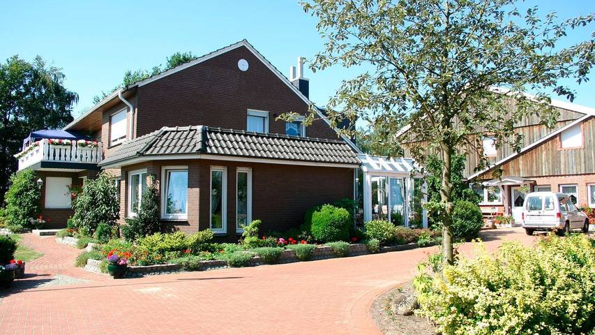 Bauernhof für 2 Personen, mit Sauna und Garten sowie Ausblick im Emsland