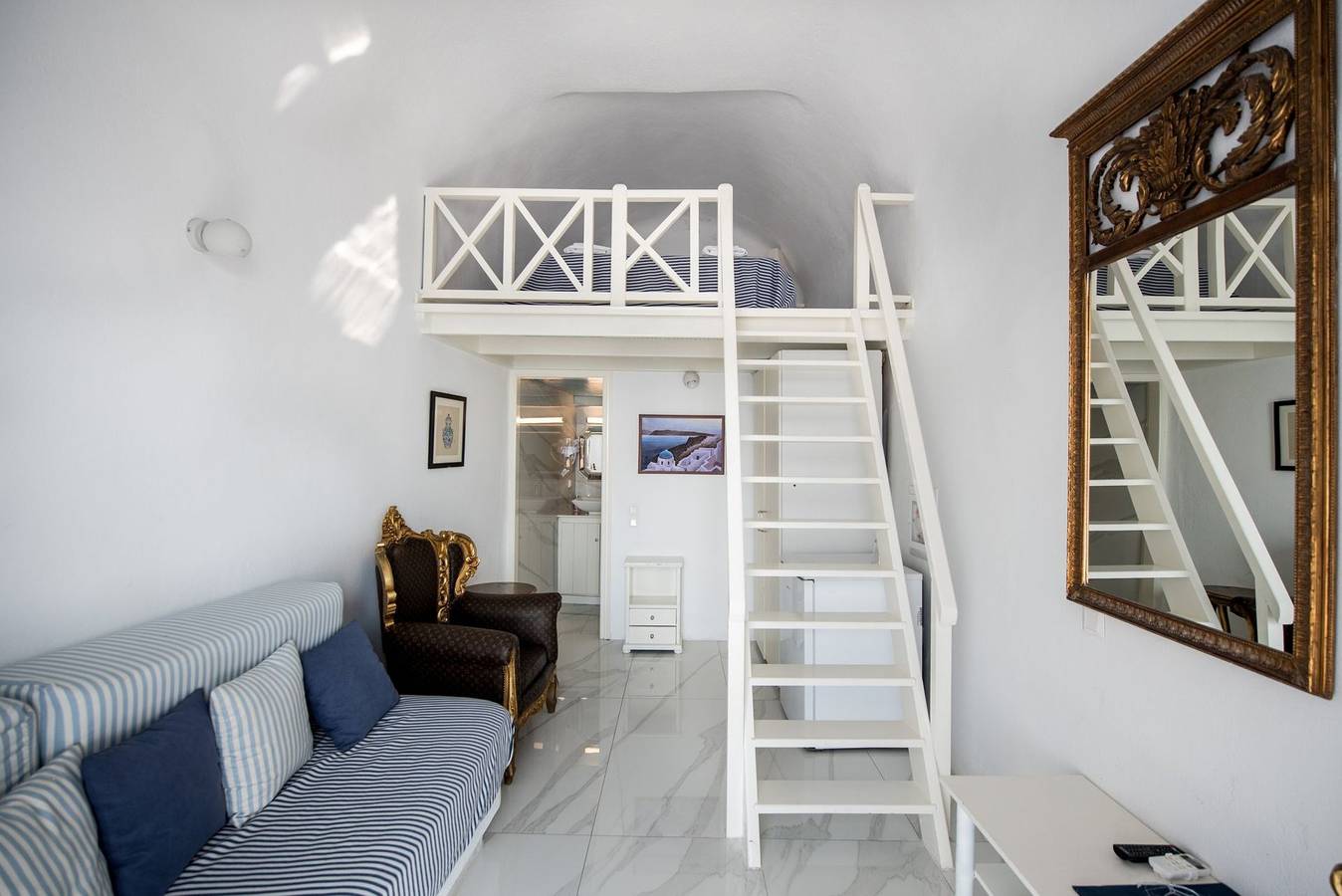 Chalet para 3 personas in Imerovigli, Santorini