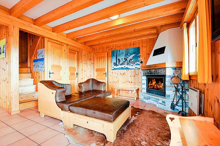 Location de vacances pour 8 personnes, avec terrasse et vue à Hérémence - 3