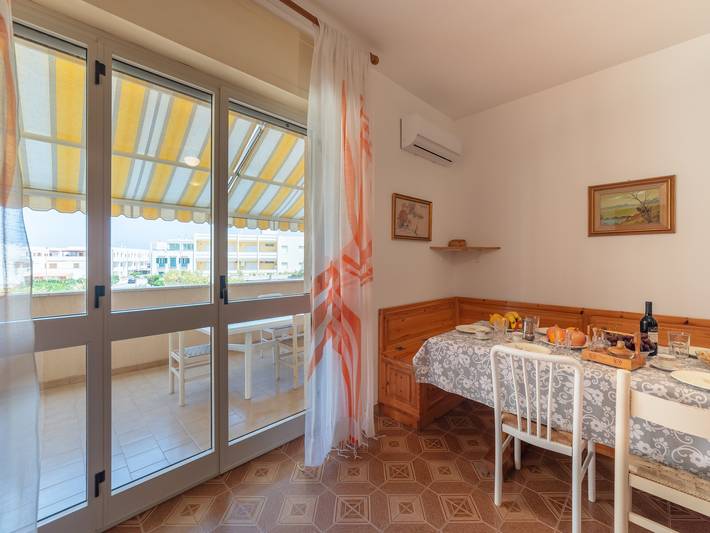 Maison de vacances pour 6 personnes, avec balcon, animaux acceptés à Otranto