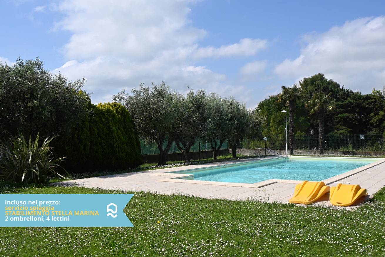 Appartamento intero, Viva1 - Numana, nuovo pentalocale in villa con piscina in Riviera del Conero