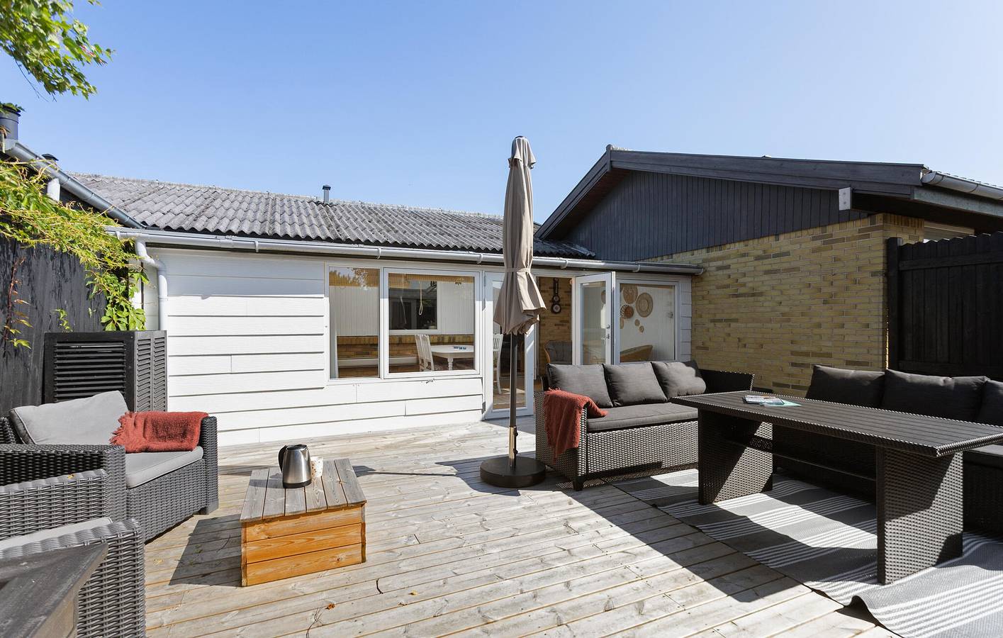 Ferienhaus für 4 Personen mit Terrasse in Skagen, Tannisbucht