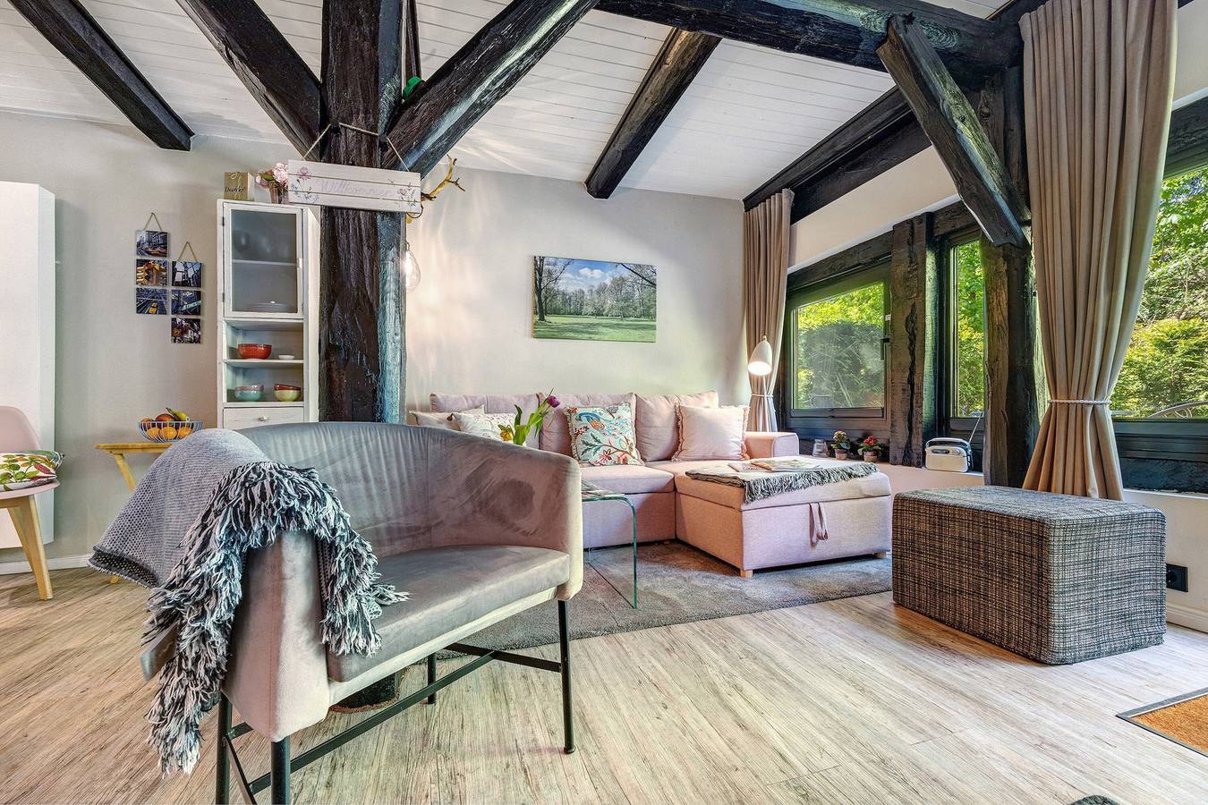 Ganze Wohnung, Ferienwohnung 'Wohnen Im Heidehaus' mit Privatterrasse und Wlan in Barum (Lüneburg), Nordheide