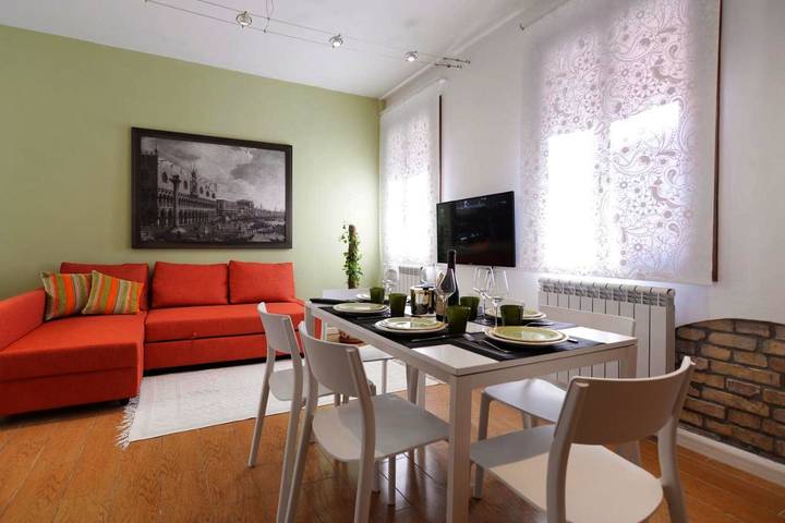 Apartament wakacyjny dla 6 osób, z Ogród w Murano