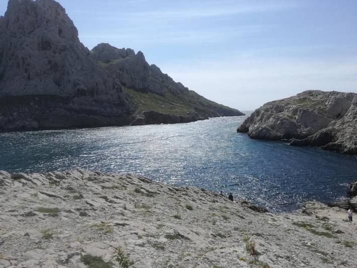 Location de vacances pour 2 personnes, avec Balcon ainsi que Terrasse et Vue dans Les Goudes