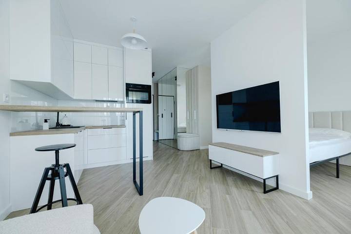 Loft dla 3 osób, z balkon i widok w Śląsk