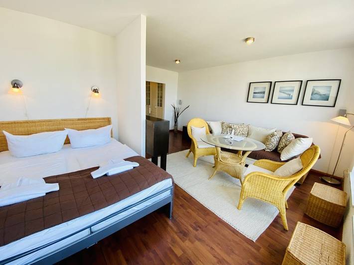 Ferienwohnung für 2 Personen, mit Meerblick in Warnemünde - 4