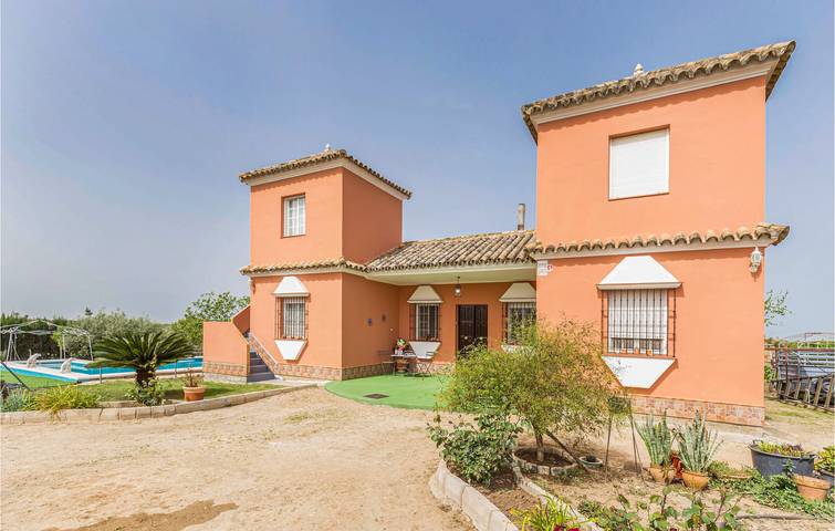 Appartement au bord de la piscine avec terrasse et climatisation in Arahal, Province de Séville