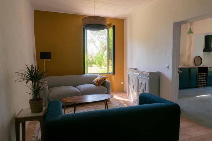 Location de vacances pour 8 personnes, avec vue et jardin à Port-Sainte-Foy-et-Ponchapt - 3