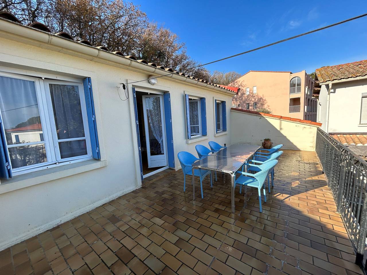 Helle Villa für 5 Personen mit Terrasse und privatem Garten in Racou in La Côte Vermeille, Argelès-sur-Mer