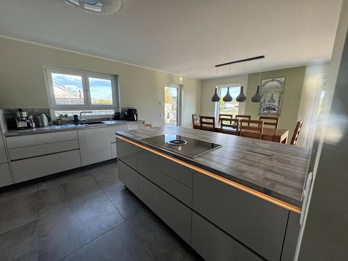 Ferienwohnung für 8 Personen, mit Terrasse und Garten sowie Ausblick in Üdersdorf