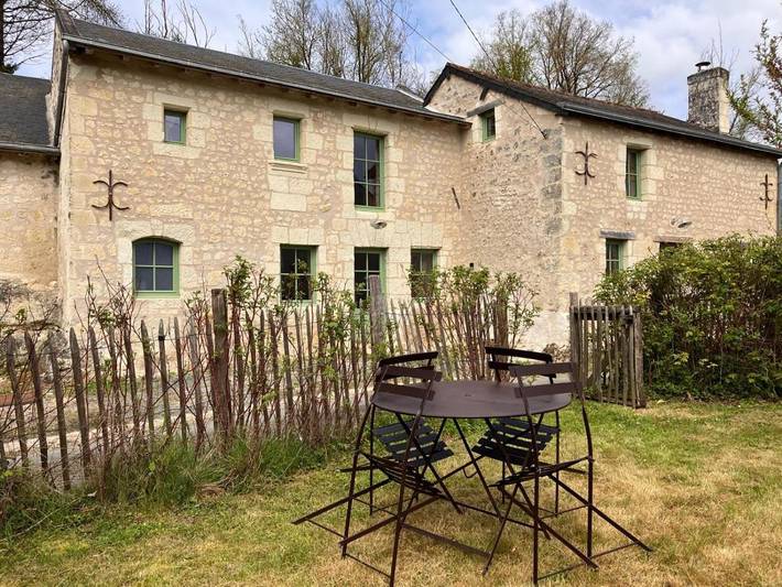 Location de vacances pour 6 personnes, avec jardin et terrasse à Saint-Germain-sur-Vienne